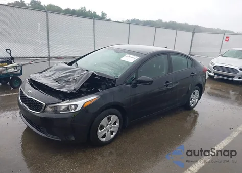 2018 Kia Forte Lx из США, поврежденный, VIN 3KPFK4A79JE210287
